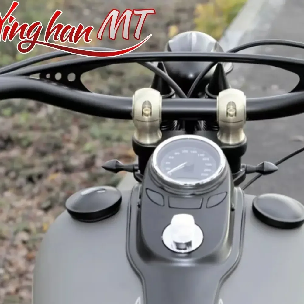 Руль 1 25 дюйма набор для установки на руль мотоцикла толстая круглая ручка балка