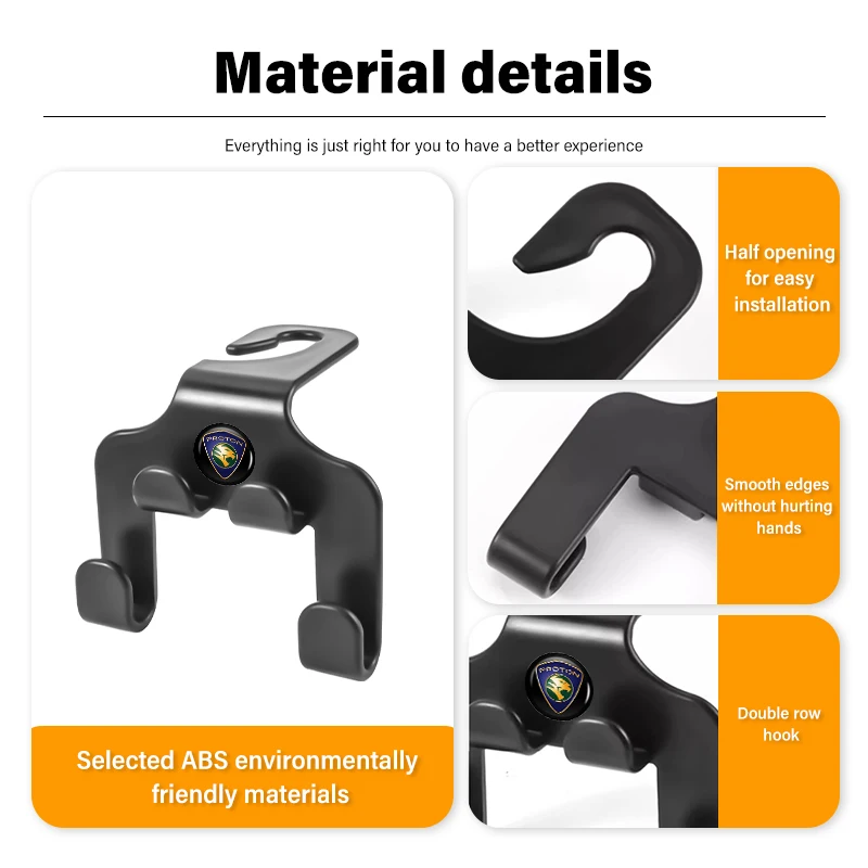 Автомобильный держатель для бумажника с зажимами портативный Proton Exora Preve Сага Waja