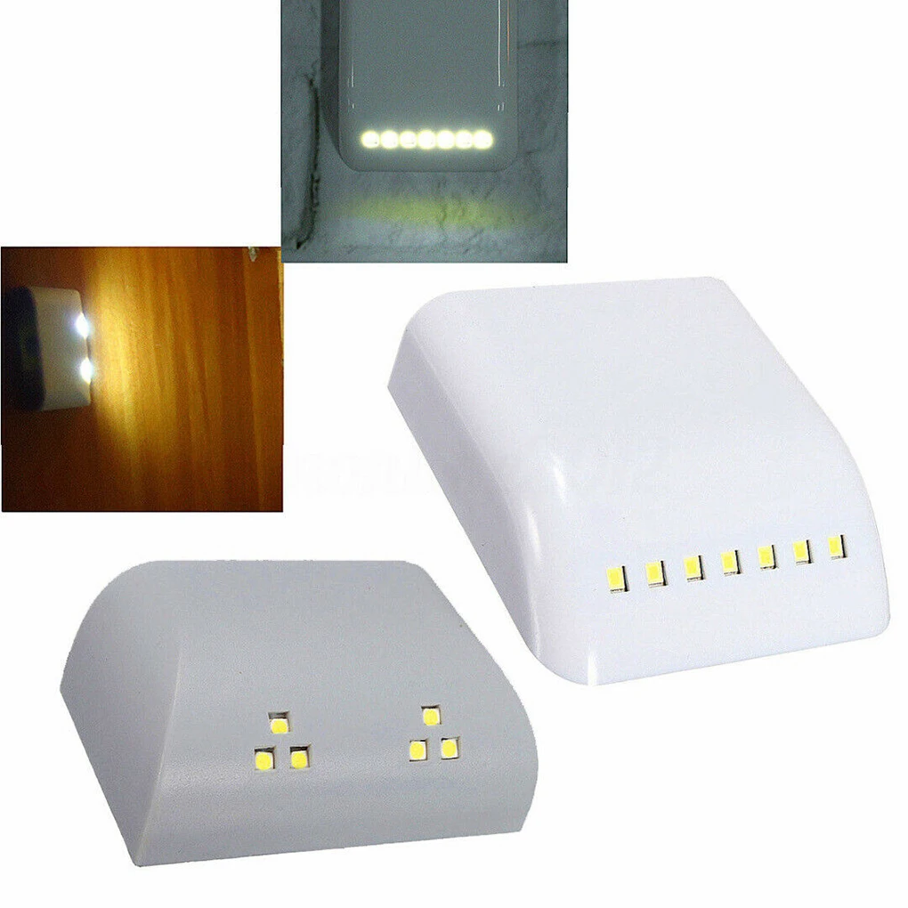 

1/2PCS Night Lamp Hinge LED Sensor Light Kitchen Inner Hinge Drawer Cupboard Wardrobe Closet Under Cabinet Light