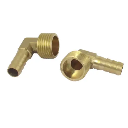 1/2 BSPP резьба 21 мм диаметр трубки 10 прямоугольный соединитель для шланга 2 шт. LXM