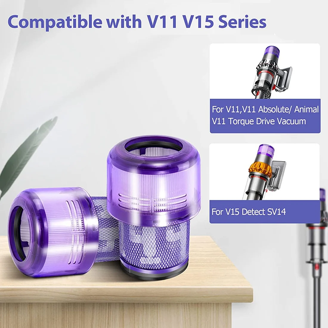 Сменные фильтры для пылесоса Dyson V11 V15 SV14