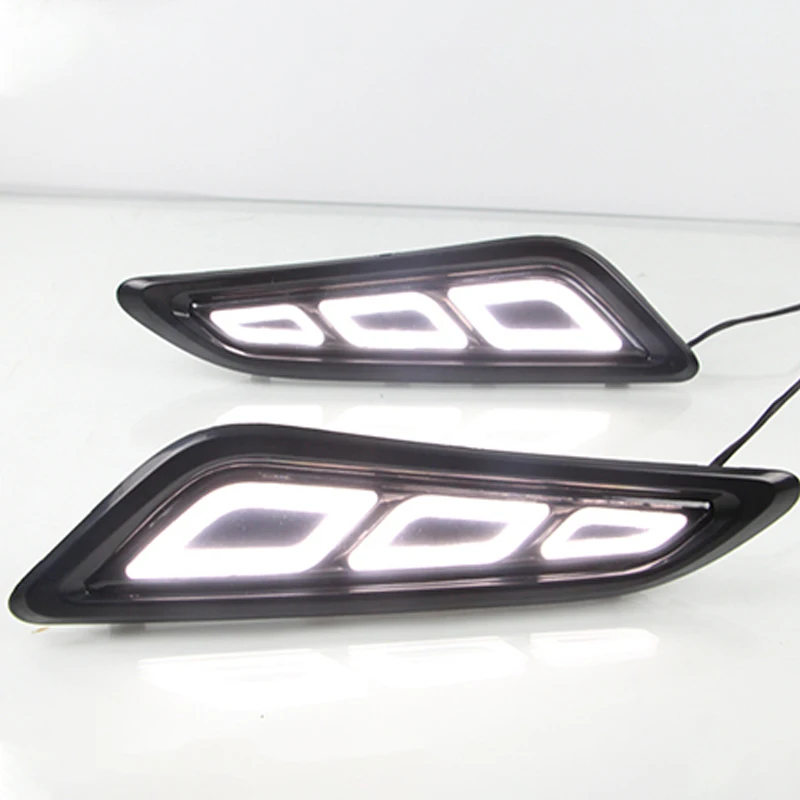 Светодиодный ные ходовые огни светодиодные дневные 12 В ходосветильник для Nissan