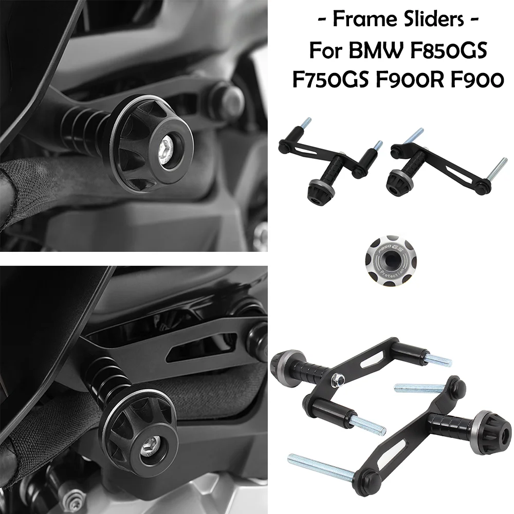 

Motorcycle Frame Sliders Anti Crash Guard Pad Side Shield Bumper Crash Stops Protector For BMW F850GS F750GS F900R F900