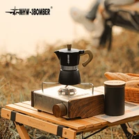 coffee maker moka pot stainless steel stovetop espresso maker italian cuban coffee percolator stove cappuccino 150ml300ml