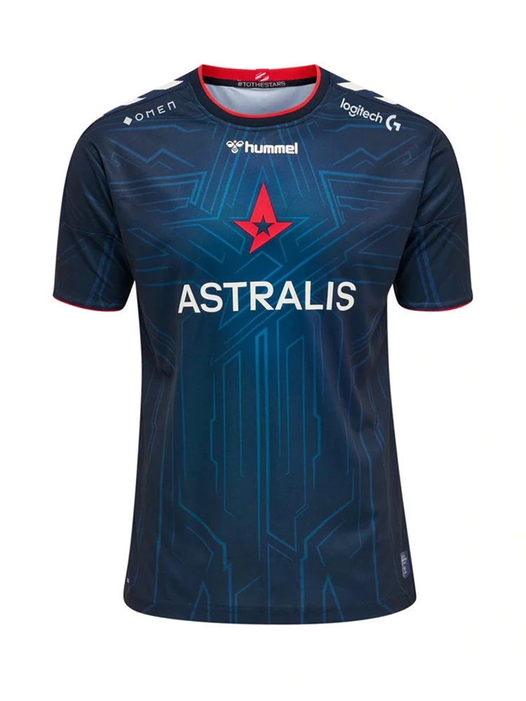 

2022 Astralis Player esports jersey, csgo LOL 3D printed crew neck tee, custom id, boy to adult oversized
