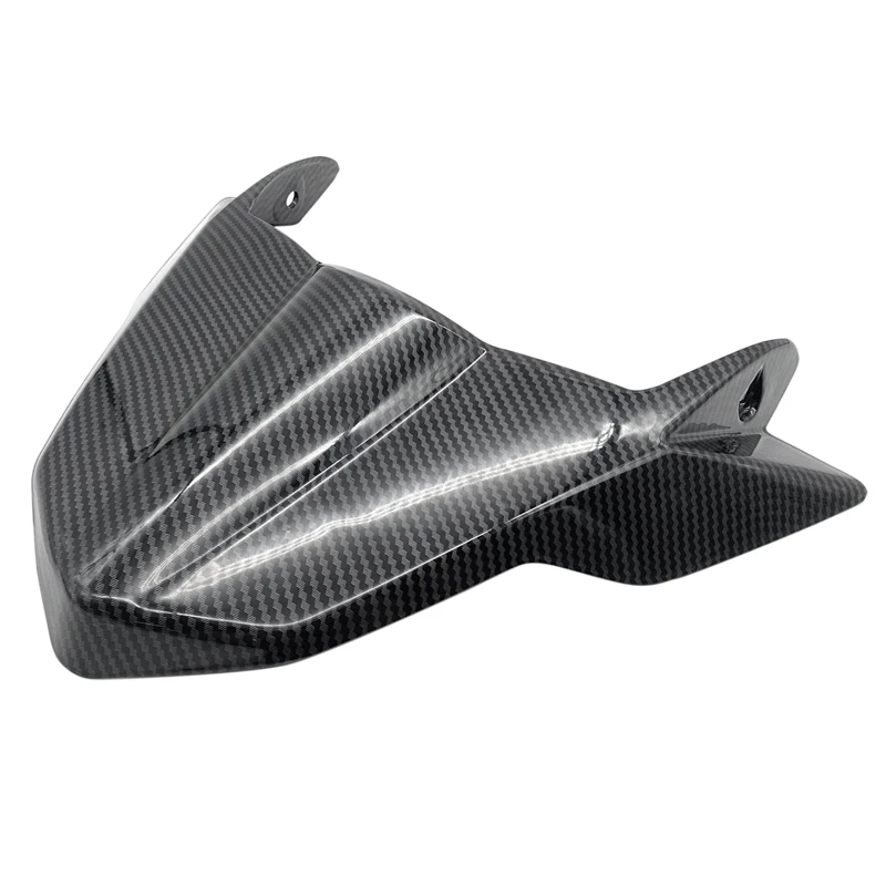 

Motorcycle Front Windshield Fairing Windscreen Deflector for YAMAHA MT09 FZ MT-09 FZ09 2017 2018 2019 2020, Carbon Fiber