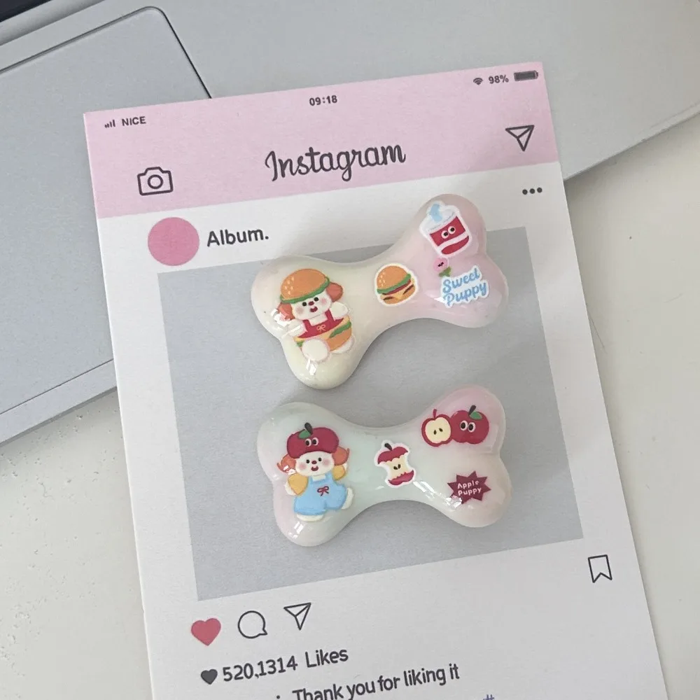 Головные уборы пластиковая детская заколка девчачья для волос с героями