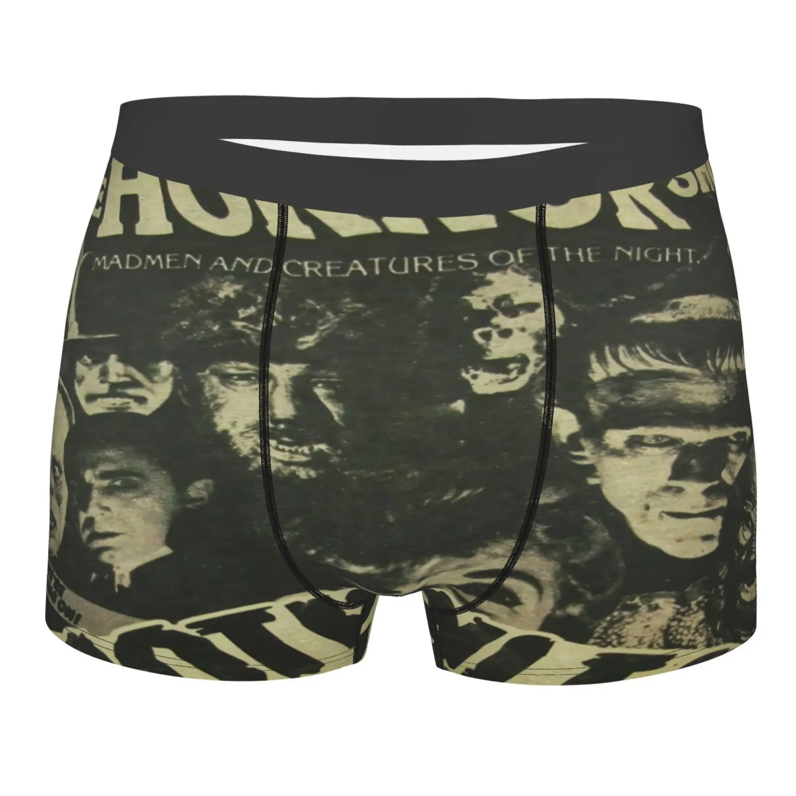 

Motionless In Horror Show Men's Panties Mens With Pocket Underwear Male Polyester Print Kids Lot For Women Pack For Women Pack