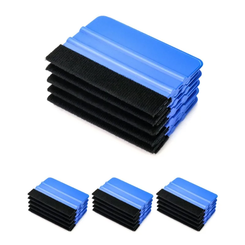 

20 Шт., Скребок Для Удаления Винила С Фетровым Краем, 4 Дюйма Для Автомобильной Пленки, Оконная Тонировка