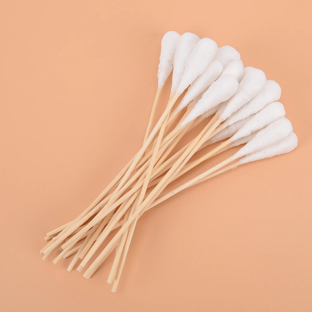 

Wholesale 20pcs/lot Women Beauty Makeup Cotton Swab Cotton Buds Make Up Wood Sticks Nose Ears Cleaning Cosmetics Health Care