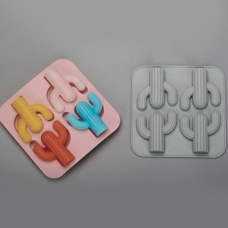 

Silicone DIY Cookie Cutters Cactus Shape Kitchen Baking Tools Cake Decoration