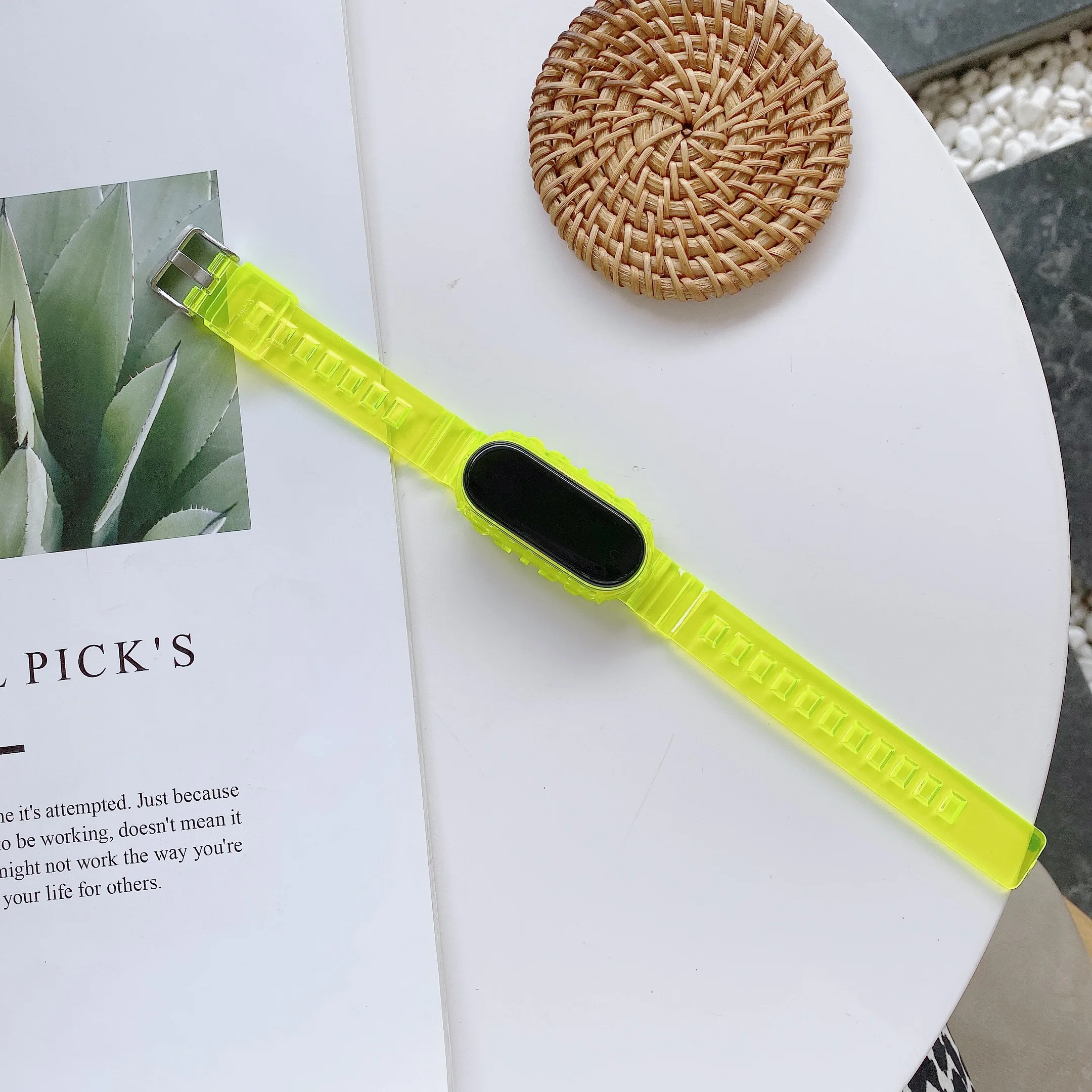 Transparent Strap For Xiaomi Mi8 Band Soft Silicone Wristband  For Mi 5/6/7Pro Replacement Watchband TPU Correa Bracelet