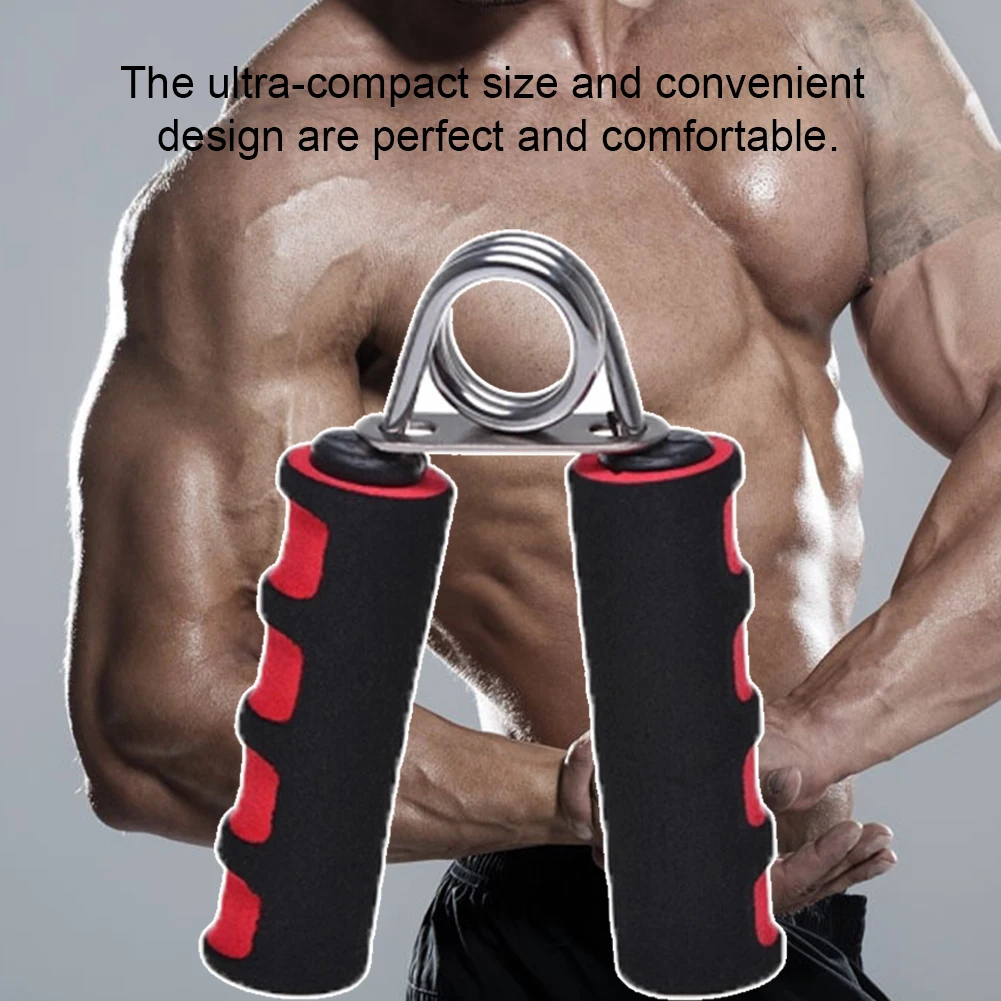 

A-образный аксессуар для тренировок, пенопласт, случайный цвет, инструмент для тренировок на запястье, палец, фитнес, пружинный захват