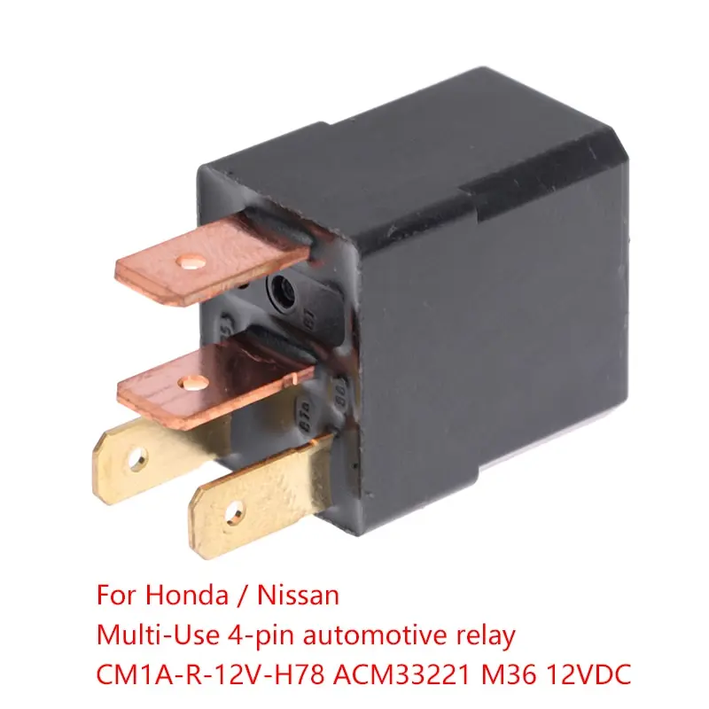 

ACM33221 M36 12V 4 Pins Automotive Relay For Honda 4-pin Automotive Relay