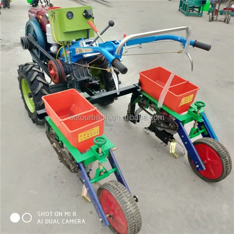 2 кукурузная сеялка по рядам Seeder для прогулочного трактора
