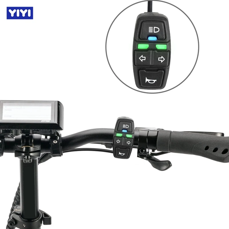 Wuxing Электрический горный велосипед передсветильник свет клаксон круиз