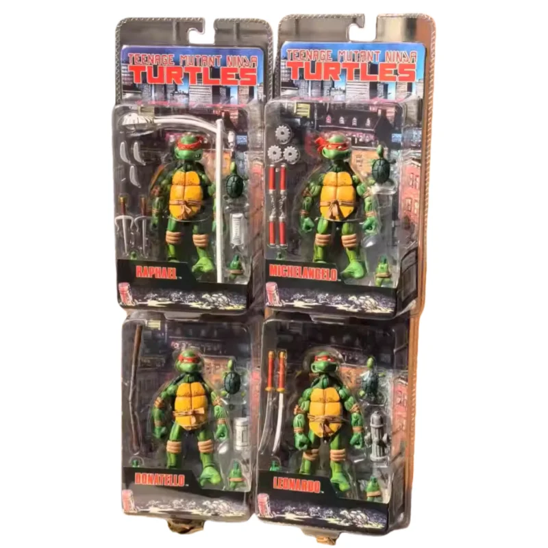 В наличии Neca 4-го поколения черепашки ниндзя аниме фигурка 14 см уличный фонарь модель куклы для коллекции на день рождения подарок (art.: 3920d42957777) - 3920d42957777