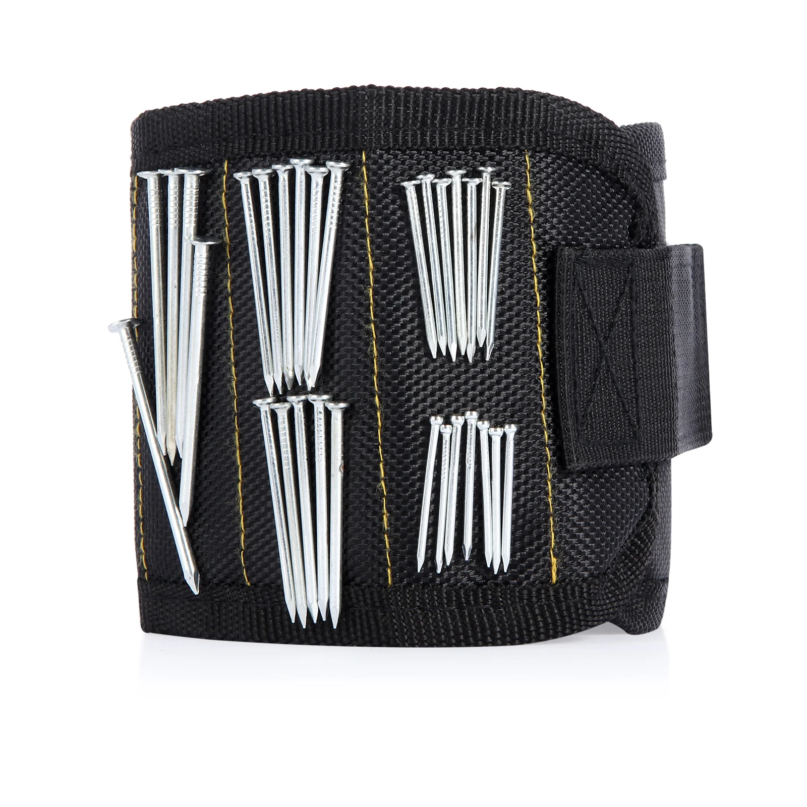 

Magnetic Wristband 10pcs Strong Magnets Portable Bag Electrician Tool Bag Drill Holder Repair Tool Belt for Holding Screws Nail