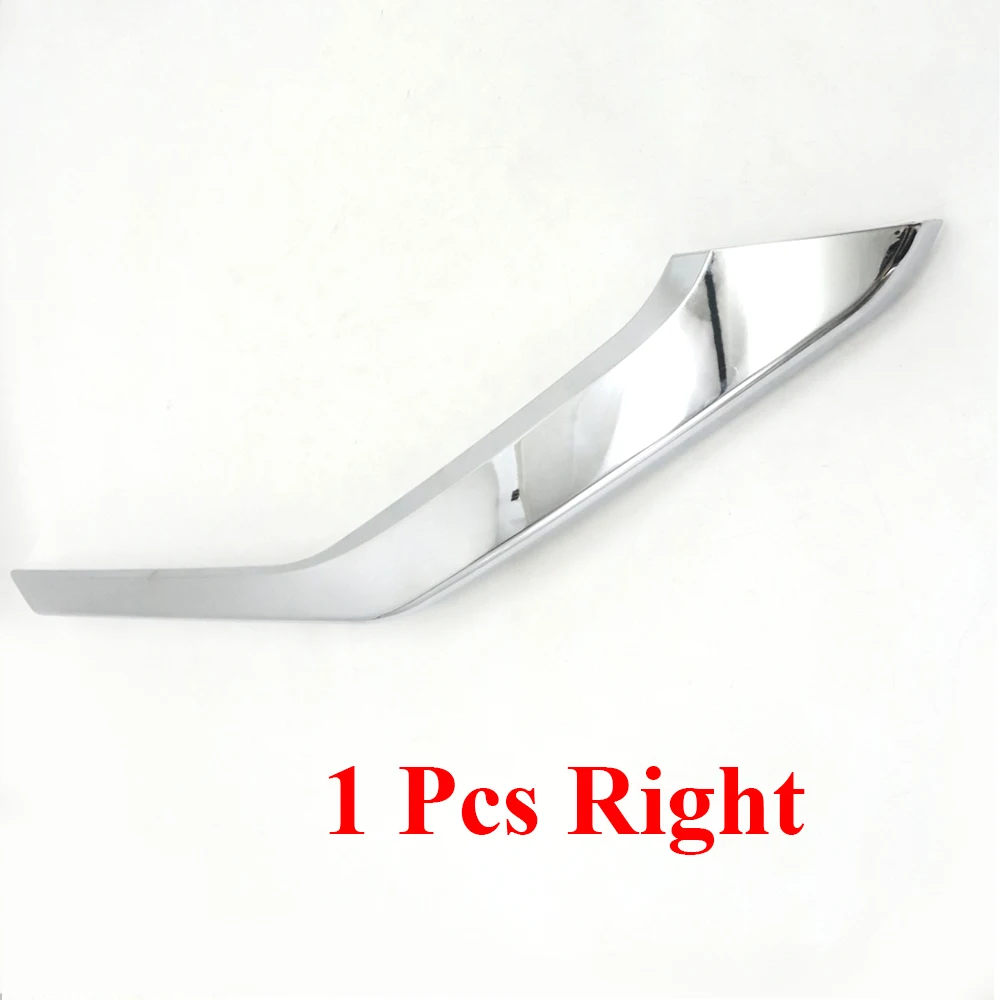 

Стайлинг автомобиля, передний бампер, хромированная нижняя молдинговая накладка для Mitsubishi Eclipse Cross 2018 2019 2020