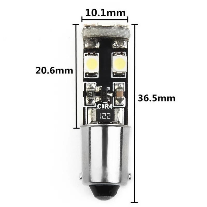 

Useful New Portable Practical LED Parking Light Lamps 10pcs Bulb Car For Mercedes-Benz W210 E55 AMG BA9S White