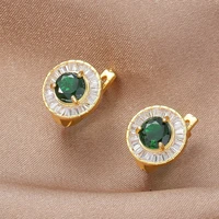 anglang classic cubic zircon earrings meaningful anniversary present vintage party accessories wholesale lotsbulk earrings