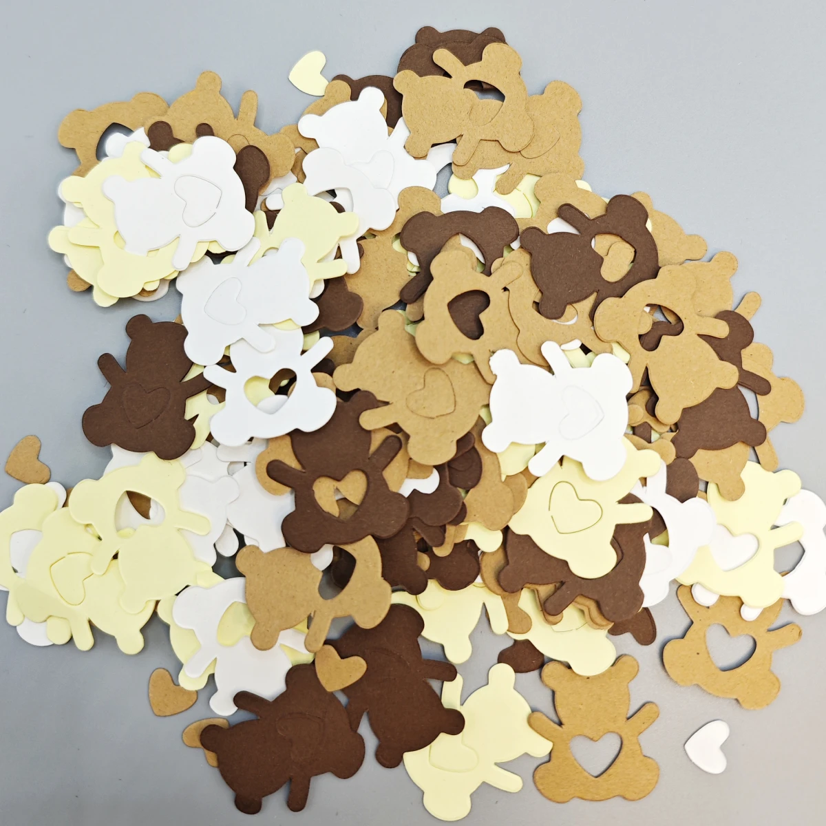 

MOONBIFFY бумажное конфетти медвежонок 150 шт