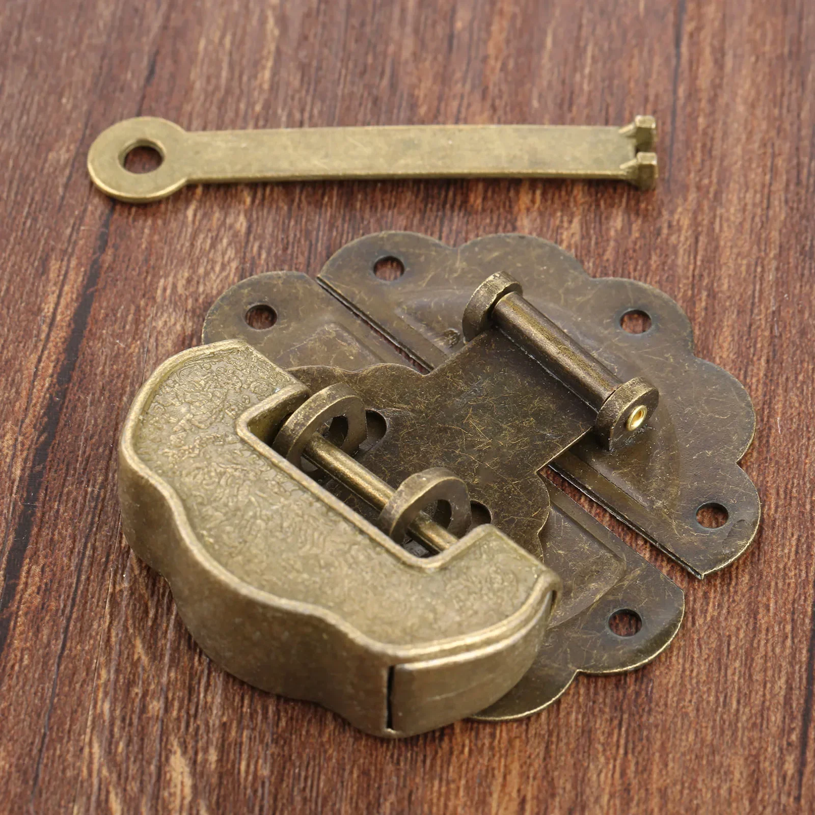 

Античный бронзовый замок и защелка Box Latch Hasp