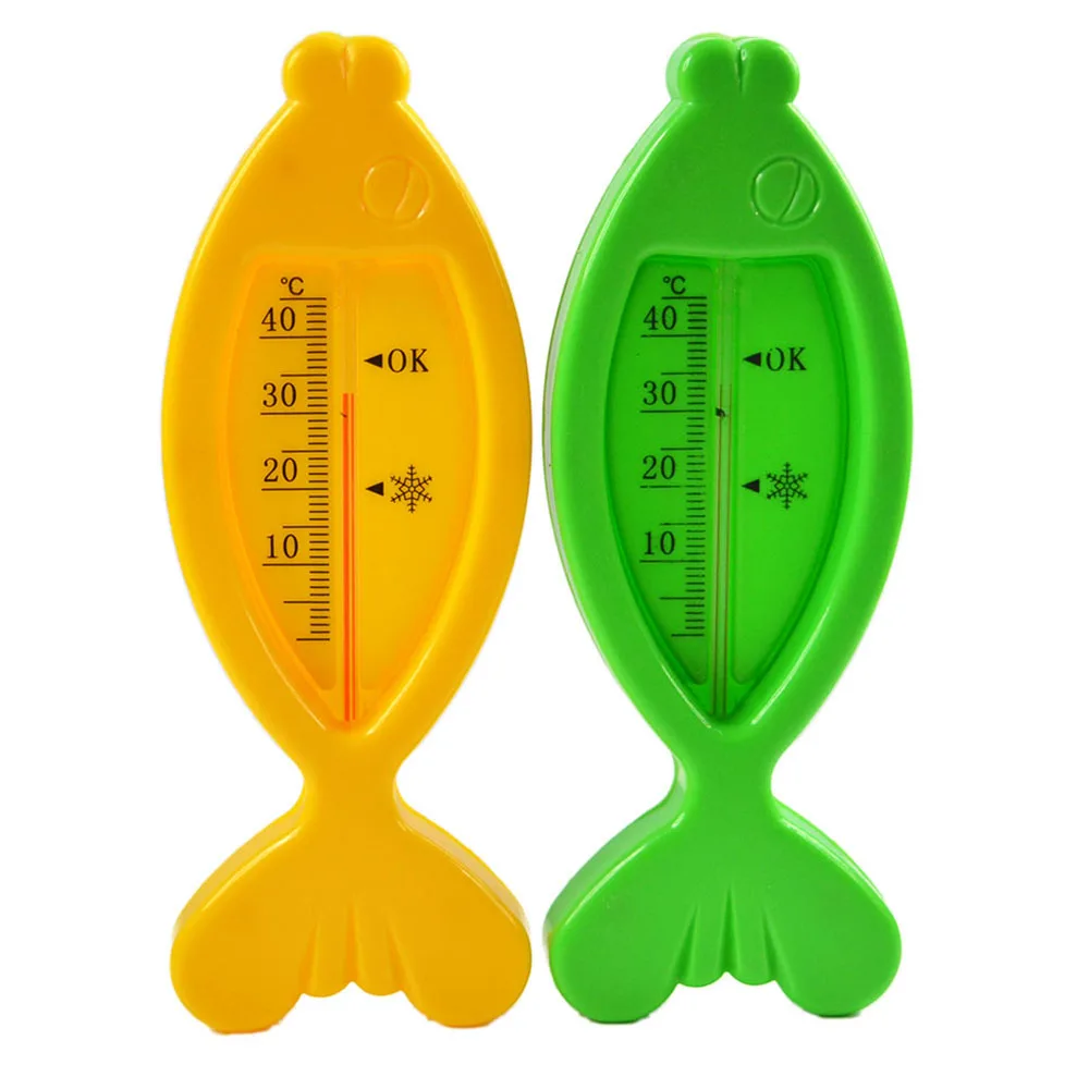 Tub Fish Thermometer Float Toy Plastic Sensor Bath Floating Lovely Baby High Quality Water Thermometer Baby