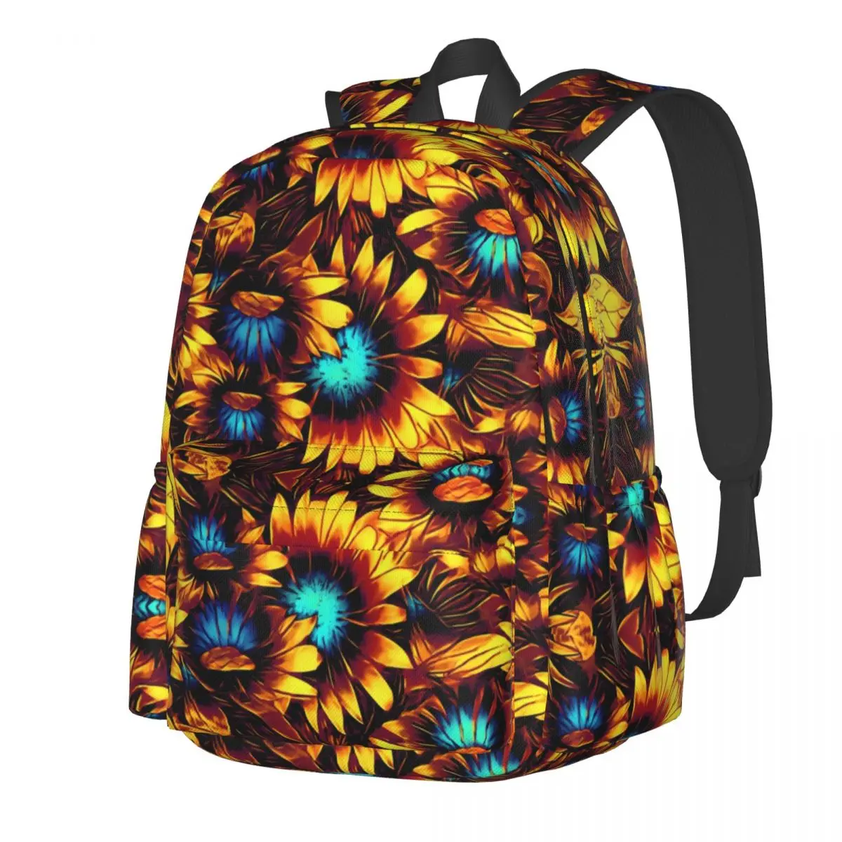 

Светящийся женский рюкзак абстрактного дизайна для мальчиков из полиэстера, рюкзаки для трекинга, модные школьные сумки с принтом, рюкзак