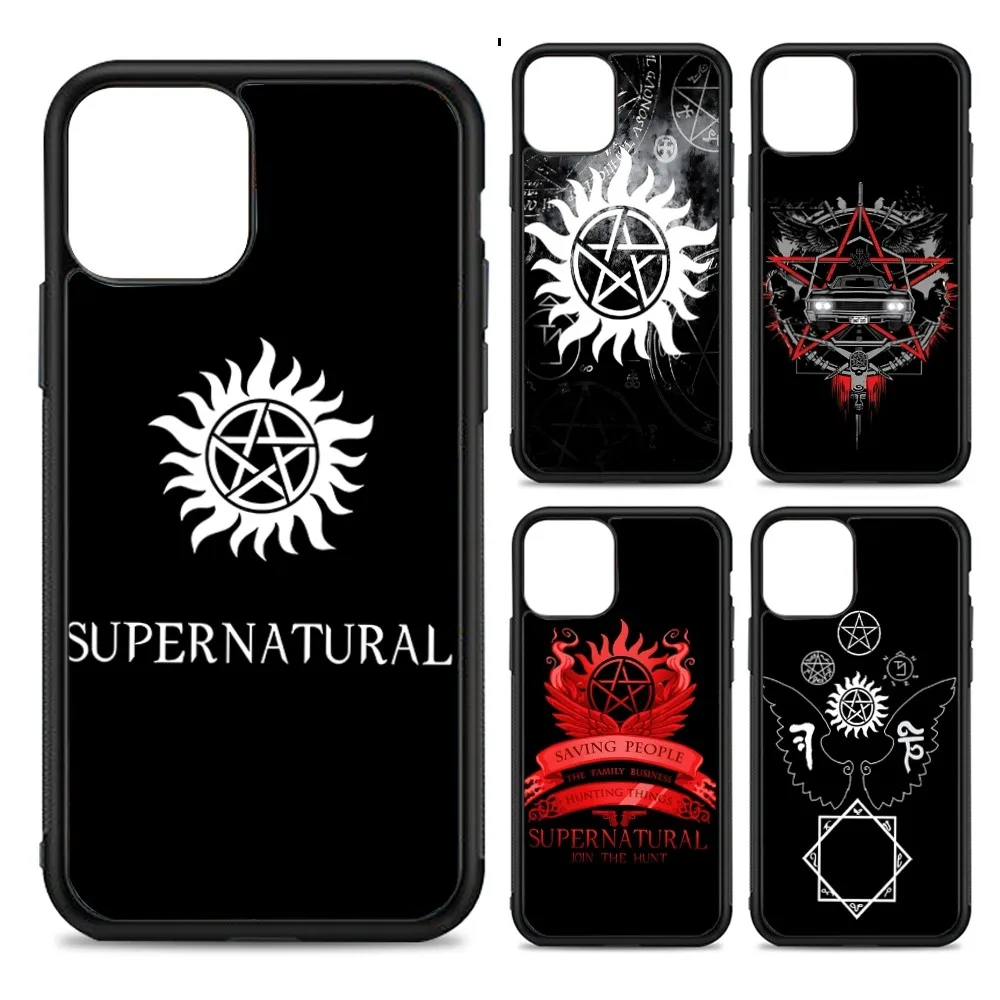 S-Supernatural TV Phone Case Silicone PC+TPU For Samsung S10 20 30 22 23 24 Plus Lite Ultra Cover