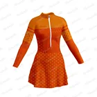 Женская трикотажная юбка Wyndymilla для езды на велосипеде, сиамская юбка, платье для триатлона, костюм для езды на велосипеде, одежда для занятий спортом на открытом воздухе