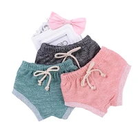 boy girl shorts cotton summer girl panties elastic waist 1 6 years toddler kids diaper cover casual beachwear children clothing