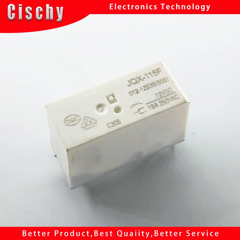 

1 шт./Лот новое оригинальное реле JQX-115F HF115F-005 012 024-1HS3 6PIN 16A