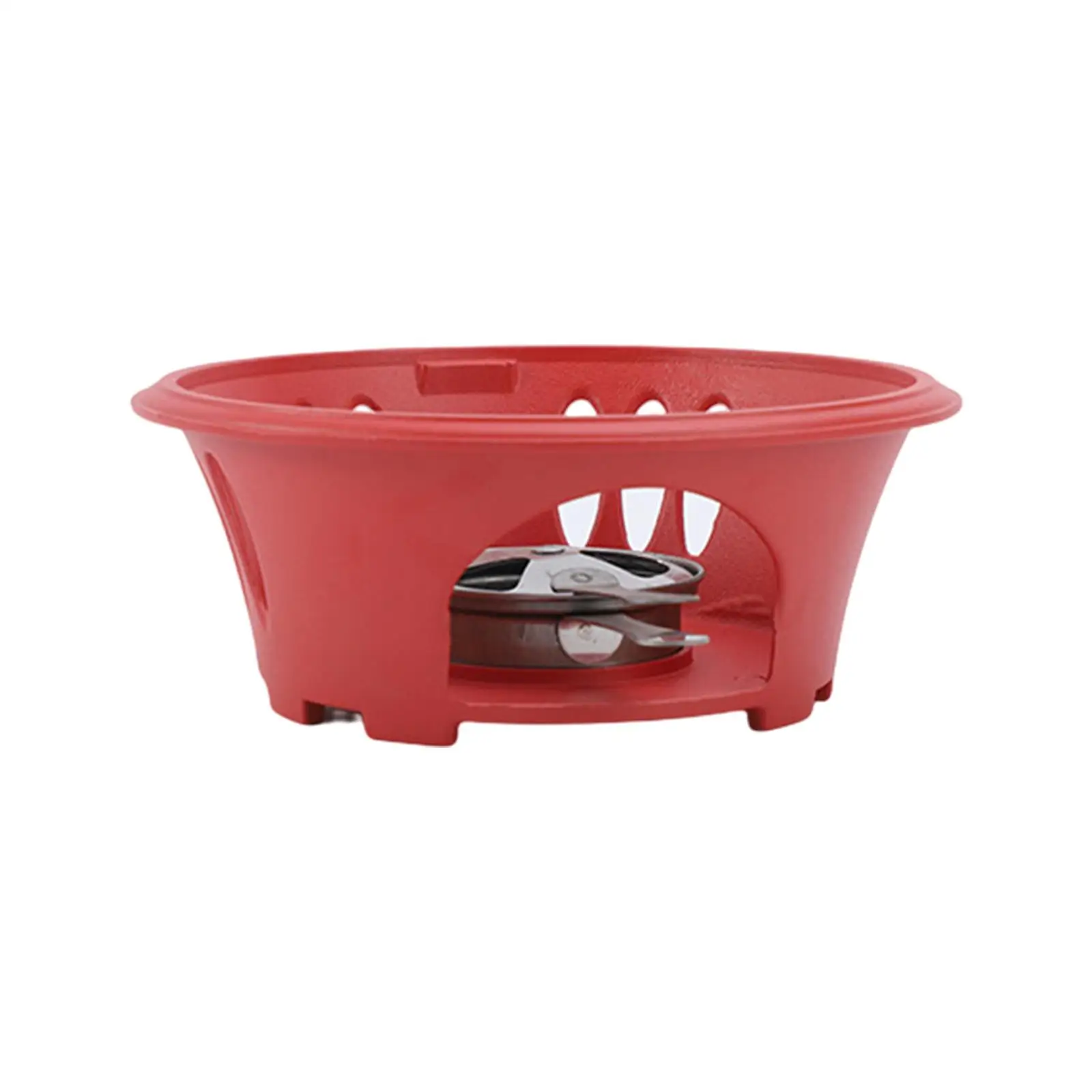 

Alcohol Stove Camping Ultralight Cooking System Red Mini Alcohol Stove Base for Camping Backpacking Commercial Household Picnic