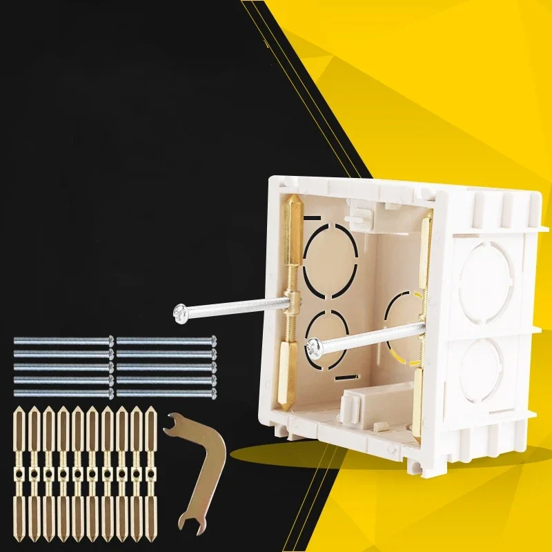 10 шт. настенное крепление 86 мм коробка для переключателей инструмент ремонта