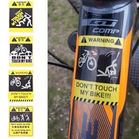 bike scratch resistant protect frame protector removeable sticker bike decoration road bicycle anti theft warning cover sticker