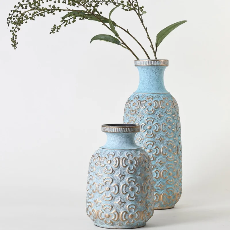 

Nordic Style Vintage Vases Luxury Large Ikebana Modern Minimalist Vases Ceramic Design Vase En Ceramique Home Decor WZ50HP
