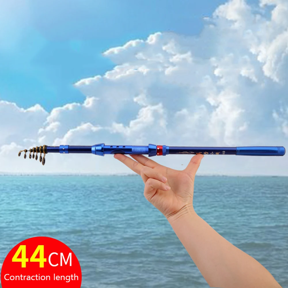 

Carbon Rock Fishing Rod Lightweight Mini Pole for Bass, Trout, Salmon, Steelhead, for Fresh & Saltwater