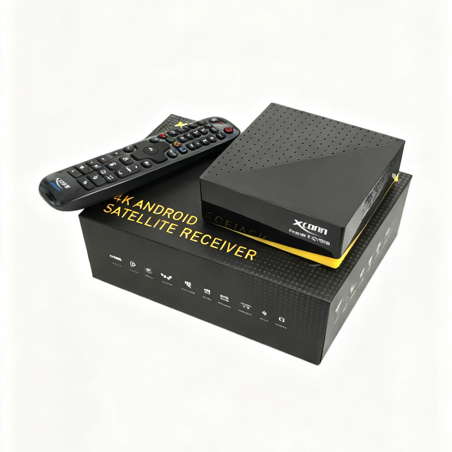 Фото 4K*Спутниковый ресивер Forever* XCONN Поддержка навсегда Функция X-CYBER 4 ГБ 32 ГБ IPTV Android Box с TVONAIR3 №5