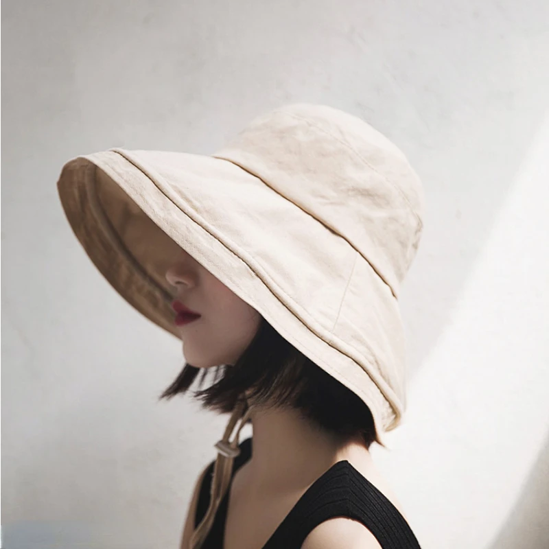 

Панама женская складная с тонким козырьком, модная Панама в стиле кэжуал, дышащая шапка для пляжа, рыбалки, походов, путешествий, летняя