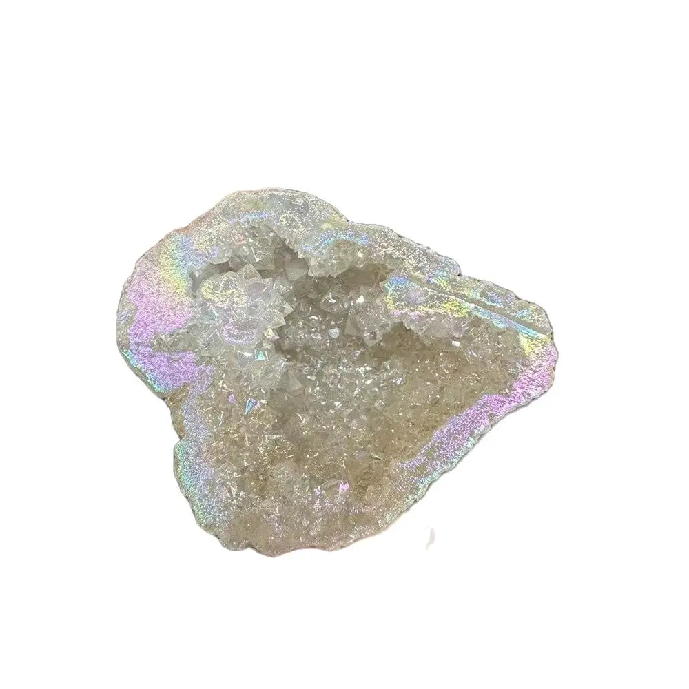

Aura Agate Geode Crystals Druzzy Agate Cornucopia Mineral Stone Crystal Healing Gemstone Home Decoration