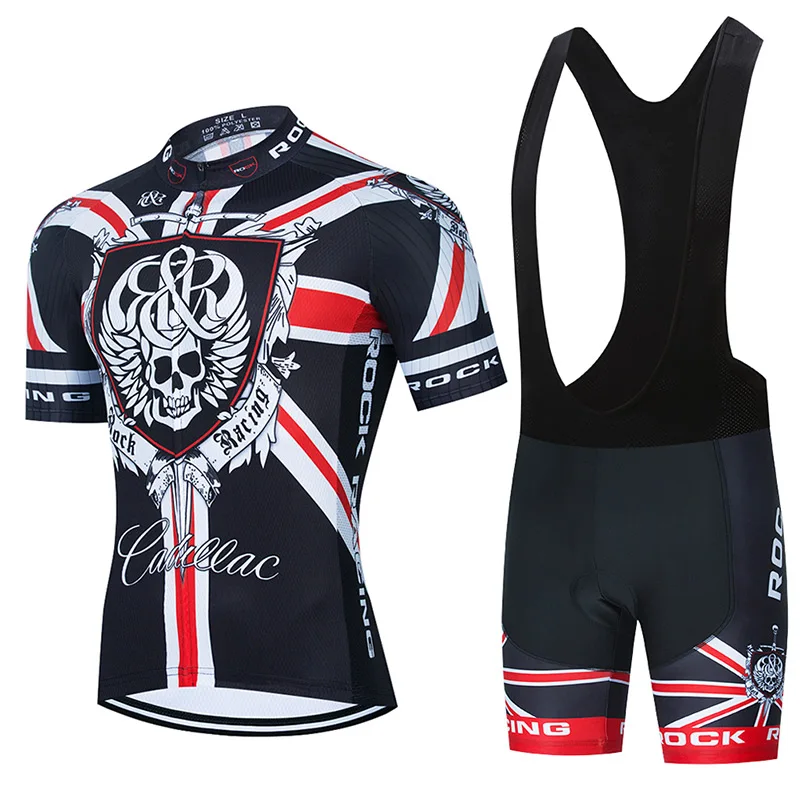 ROCK RACING 20D Camouflage Cycling Jersey Short Bike Set MTB Uniform Men Kit Summer Bicycle Clothing Maillot Culotte |