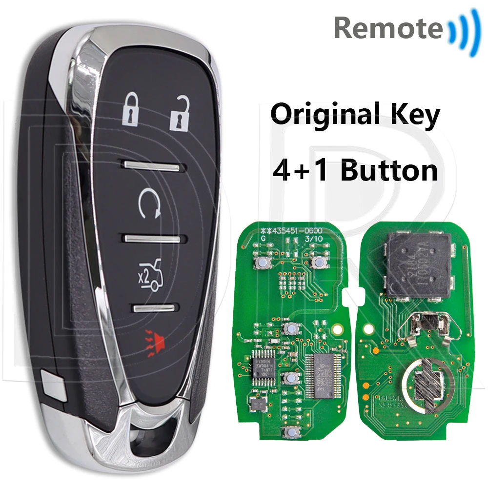 

Отличный оригинальный чип ID46 315/433 МГц, автомобильный дистанционный ключ для Chevrolet Sonic Trax Spark Cruze Malibu Blazer Traverse Equinox Camaro