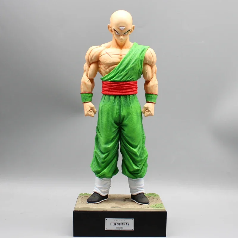 Фото Dragon Ball Tien Shinhan Chaoz Фигурки ПВХ 27 см Аниме Фигурка Настольное украшение Статуя Модель Кукла Игрушка Рождество Для подарков №3