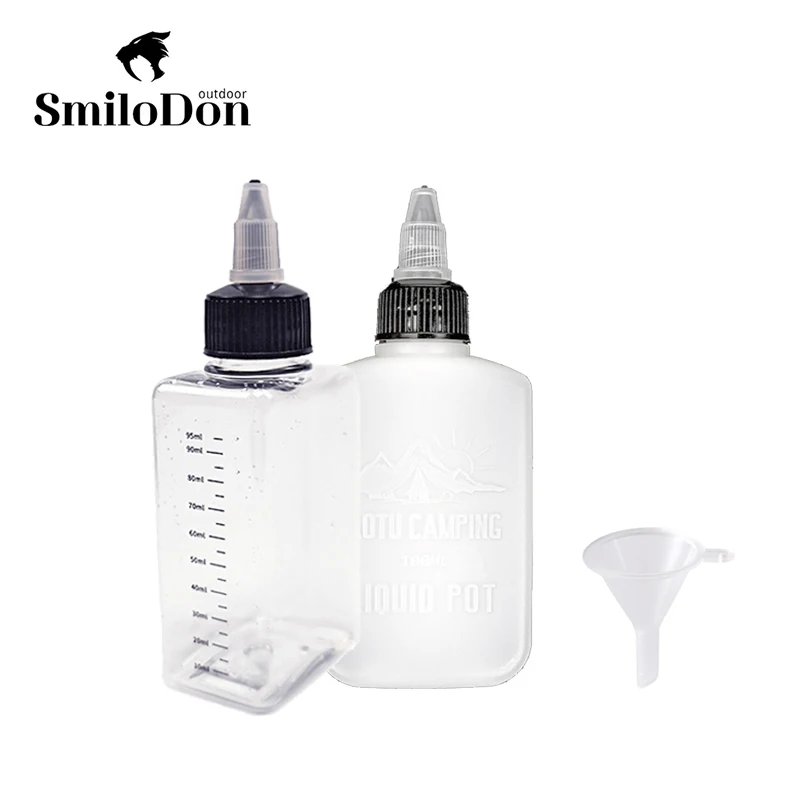 

SmiloDon Camping Seasoning Pot Jar Oil Bottle Cooking Pot Condiment Container Fuel Oil Dispenser Oil Bucket Picnic BBQ Supplies