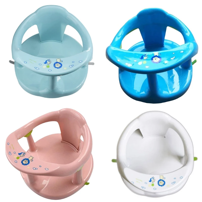 Baby Tub Seat Bathtub Pad Mat Chair Safety Anti Slip Newborn Infant Baby Care Children Bathing Seat Washing Toys