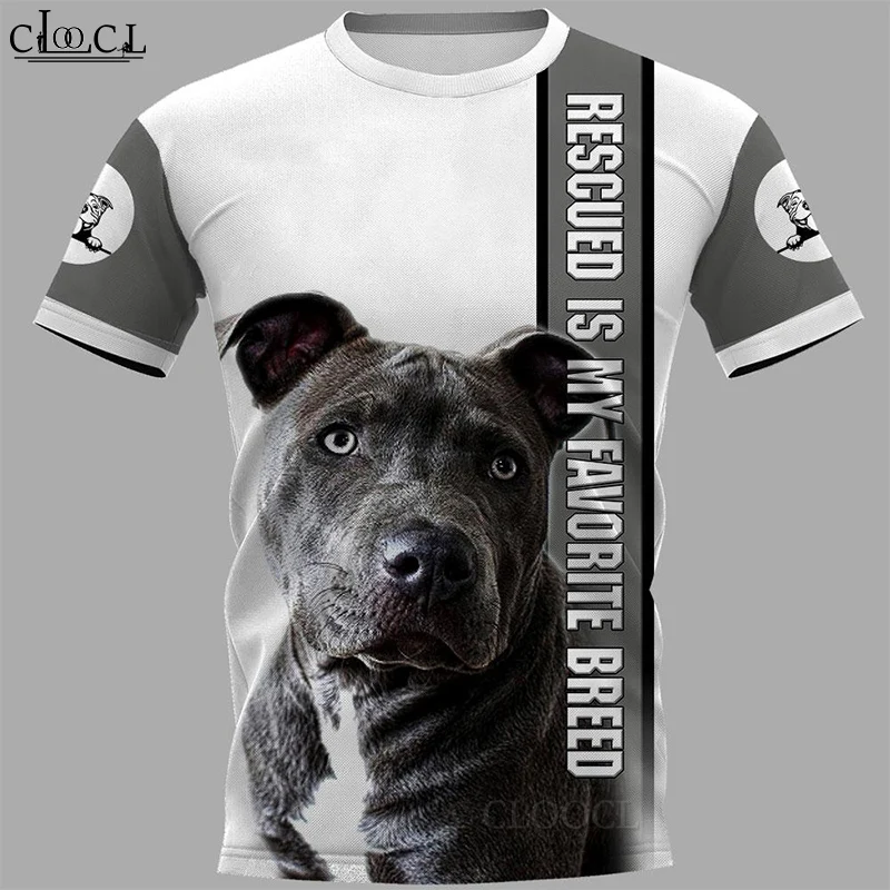 

HX 2021 Newest Popular Staffordshire Terrier T Shirt 3D Print Men Women Fashion Harajuku Streetwear Tops Clothes Drop Shipping