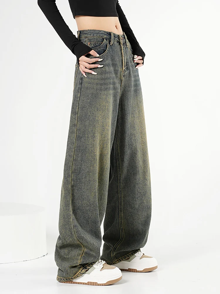 Джинсы багги женские Ozon