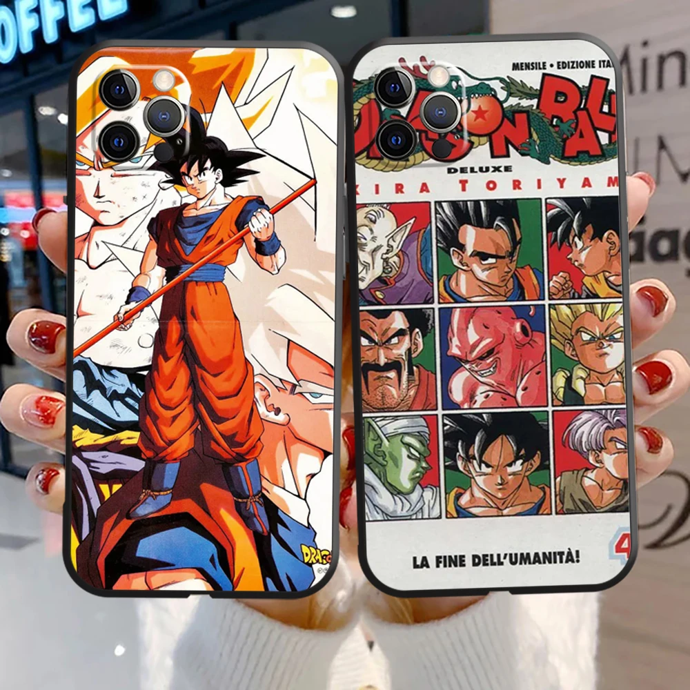 

Dragon Ball Japan Phone Cases For iPhone 11 Pro 11 13 MAX 6 6S 7 8 Plus XS 12 13 Mini X XR SE 2020 New Silicone Back Cover Fanda