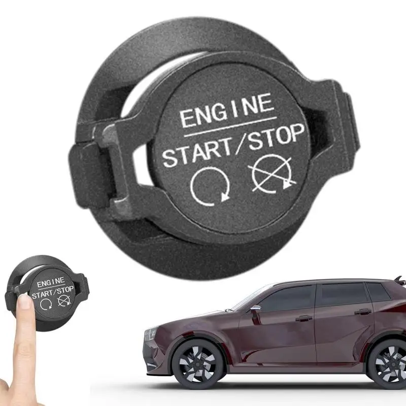 

Car Engine Start Stop Switch Button Cover Car Start Button Case Button Protector Motors Ignition Switch Decorat Cover For Women